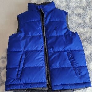 Kids Blue Puffer Vest
